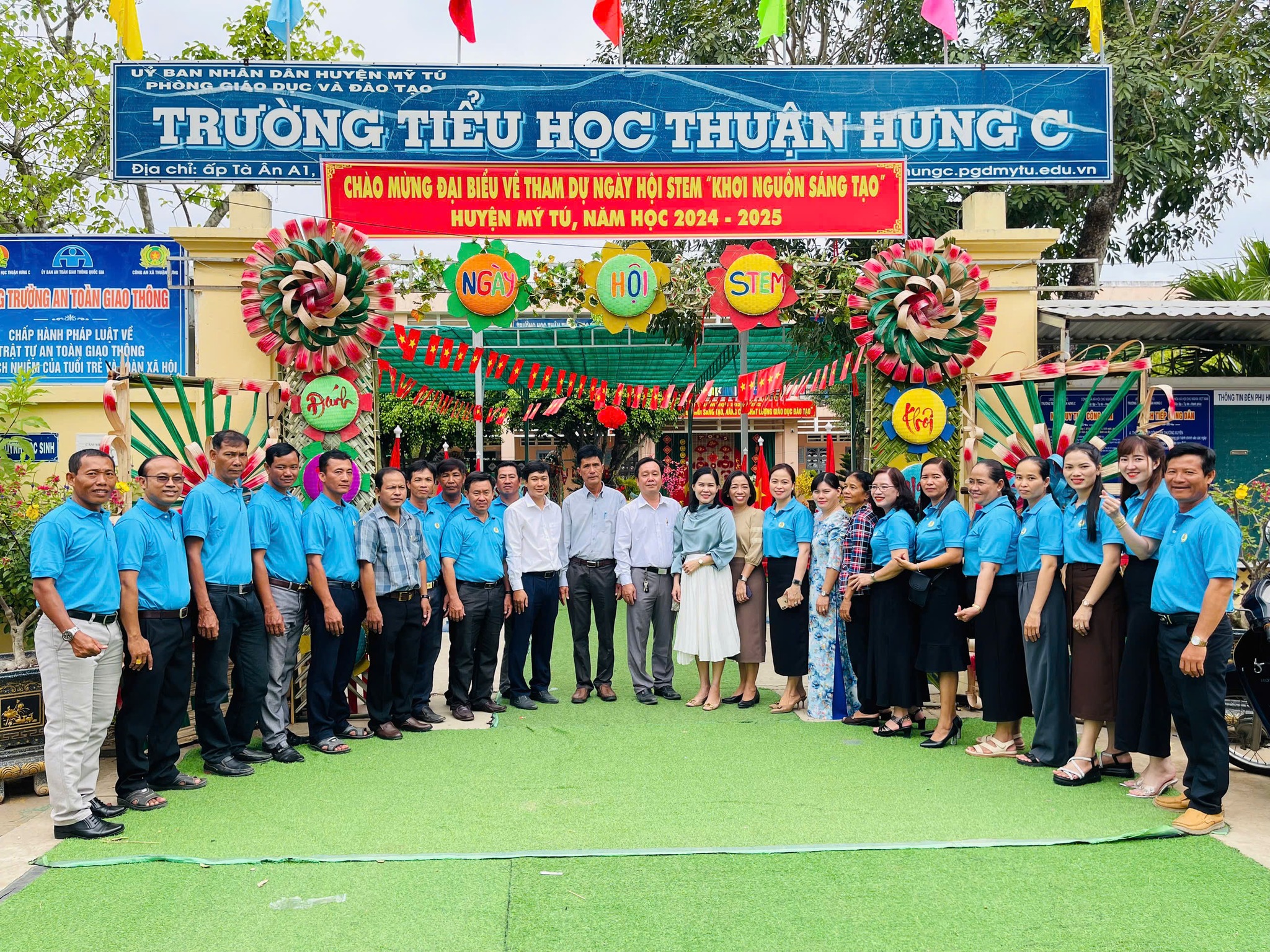 Ngày hội STEM  - Khơi nguồn sáng tạo huyện Mỹ Tú năm 2025